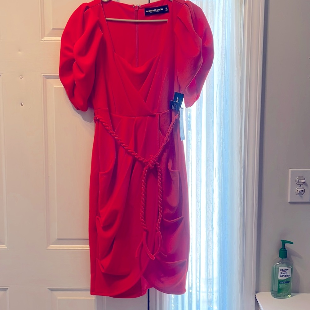 Orange dress